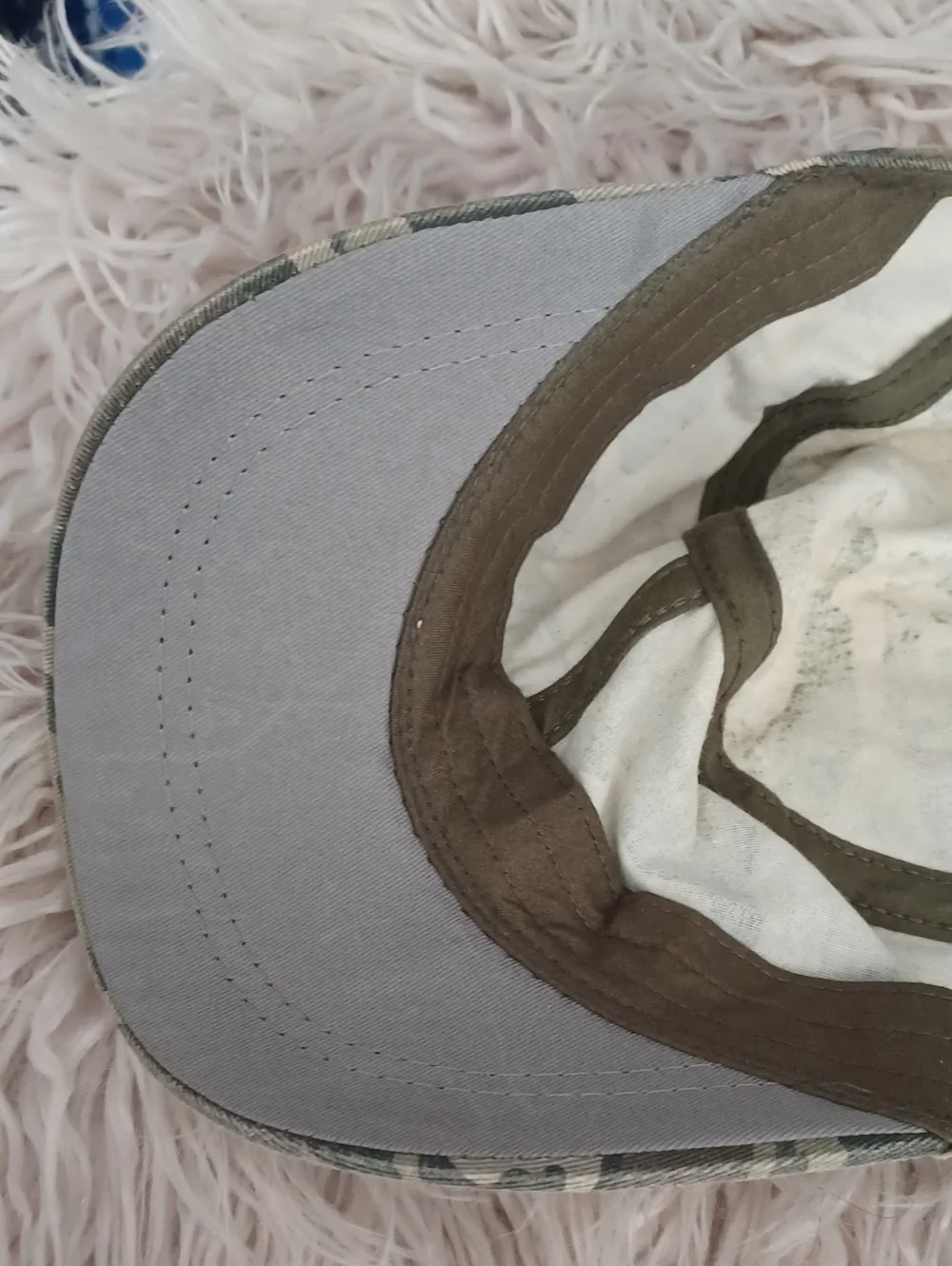 Military Style Camo Hat With Sparkly Accent